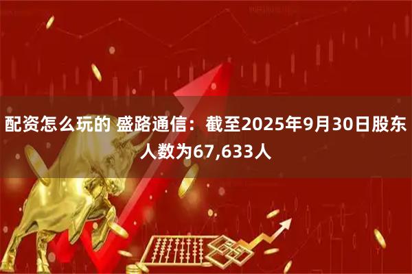 配资怎么玩的 盛路通信：截至2025年9月30日股东人数为67,633人