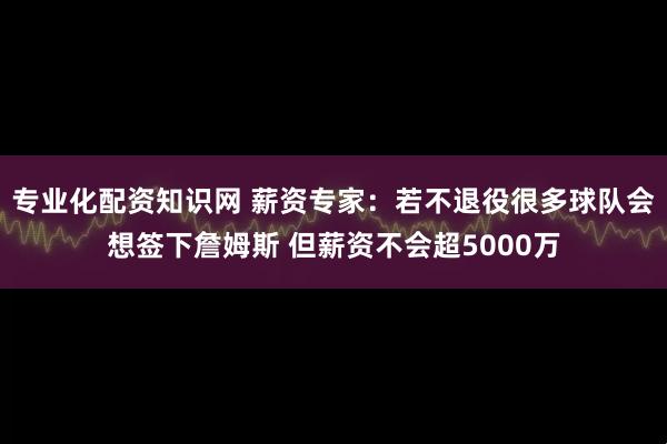 专业化配资知识网 薪资专家：若不退役很多球队会想签下詹姆斯 但薪资不会超5000万
